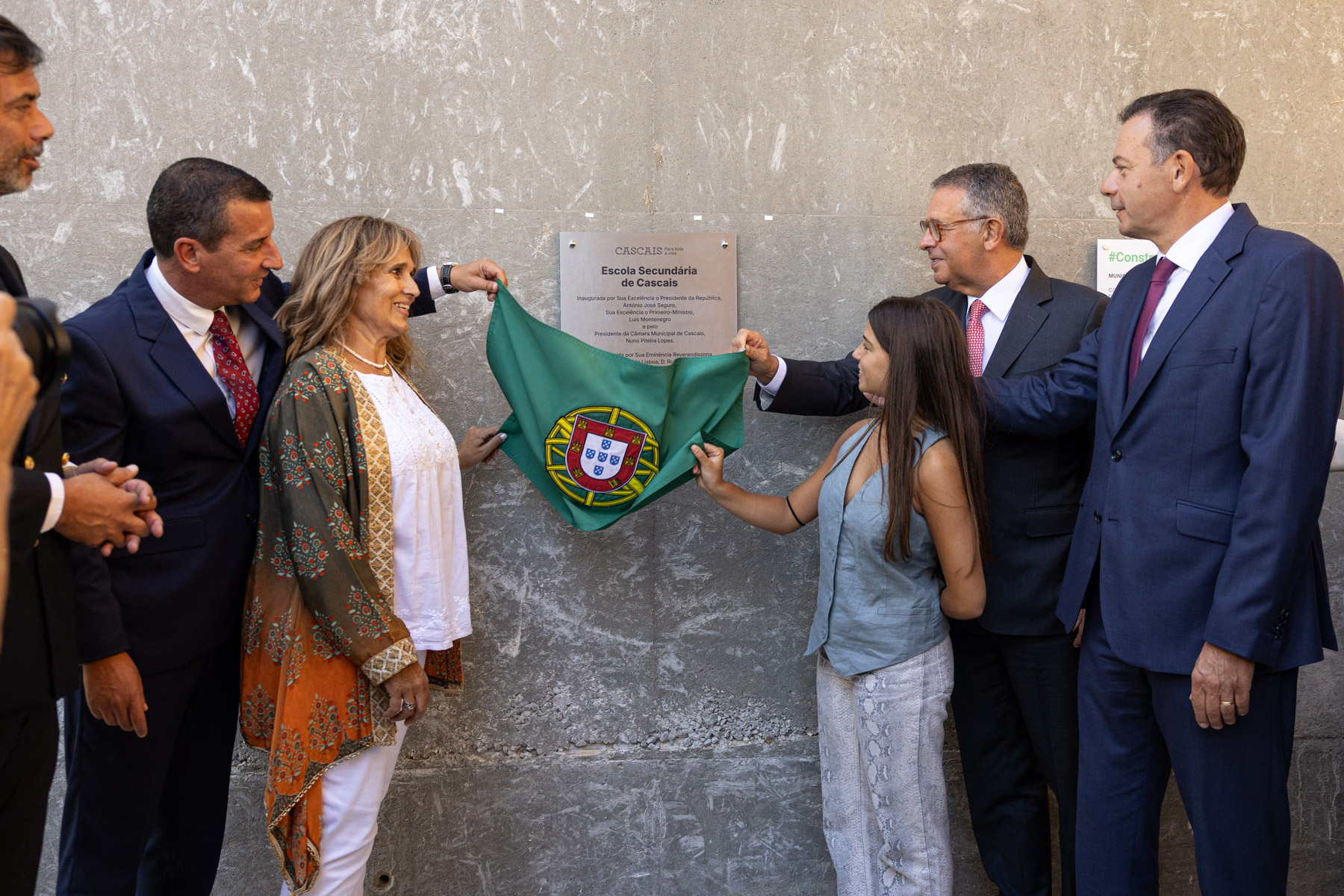 Inauguração da nova Escola Secundária de Cascais Créditos: © Miguel Figueiredo Lopes / Presidência da República