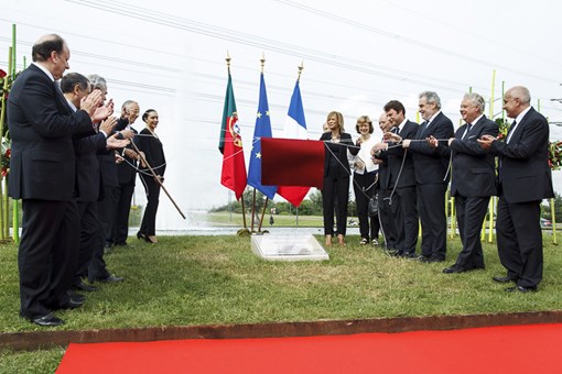 Inauguração da Rotunda “Comendador Armando Lopes” em Créteil, França  Créditos: © Miguel Figueiredo Lopes/Presidência da República