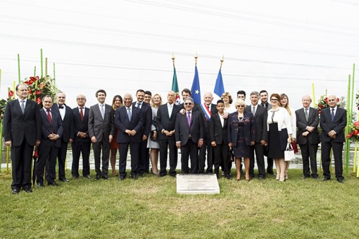 Inauguração da Rotunda “Comendador Armando Lopes” em Créteil, França  Créditos: © Miguel Figueiredo Lopes / Presidência da República