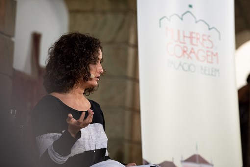 Programa “Mulheres de Coragem no Palácio de Belém” com Tatiana Salem Levy Créditos: © Miguel Figueiredo Lopes / Presidência da República