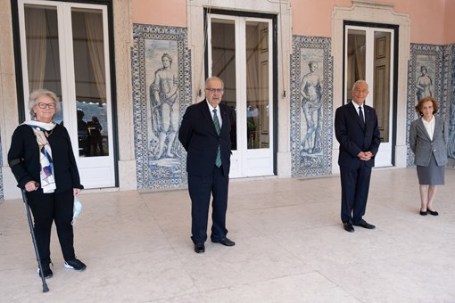 Cerimónia de tomada de posse dos Chanceleres das Ordens Honoríficas Portuguesas no Palácio de Belém Credits: © Rui Ochoa / Presidency of the Portuguese Republic Cerimónia de tomada de posse dos Chanceleres das Ordens Honoríficas Portuguesas no Palácio de Belém Credits: © Rui Ochoa / Presidency of the Portuguese Republic
