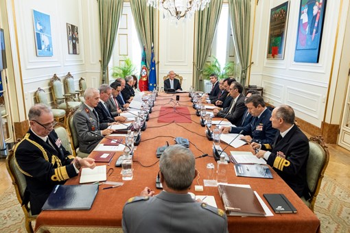 Reunião do Conselho Superior de Defesa Nacional Credits: © Rui Ochoa