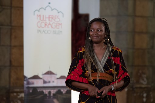 Programa “Mulheres de Coragem no Palácio de Belém” com Selma Uamusse  Créditos: © Miguel Figueiredo Lopes / Presidência da República