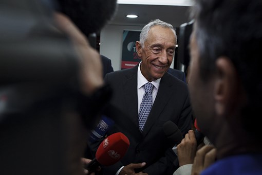 Presidente Marcelo Rebelo de Sousa na Cimeira da Confederação do Turismo Créditos: © Miguel Figueiredo Lopes / Presidência da República Presidente Marcelo Rebelo de Sousa na Cimeira da Confederação do Turismo Créditos: © Miguel Figueiredo Lopes / Presidência da República