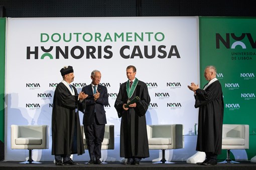 Presidente da República no Honoris Causa de Sua Alteza Real o Grão-Duque do Luxemburgo Créditos: © Miguel Figueiredo Lopes / Presidência da República Presidente da República no Honoris Causa de Sua Alteza Real o Grão-Duque do Luxemburgo Créditos: © Miguel Figueiredo Lopes / Presidência da República