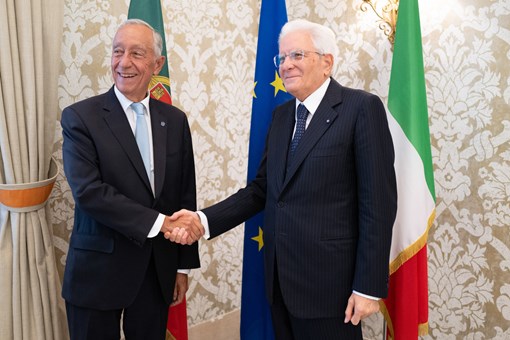 Encontro com o Presidente da República Italiana, Sergio Mattarella, do 17.º Encontro de Chefes de Estado do Grupo de Arraiolos em Malta  Credits: © Rui Ochoa