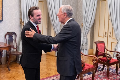 Presidente da República recebeu a Ordem dos Médicos Créditos: © Rui Ochoa / Presidência da República