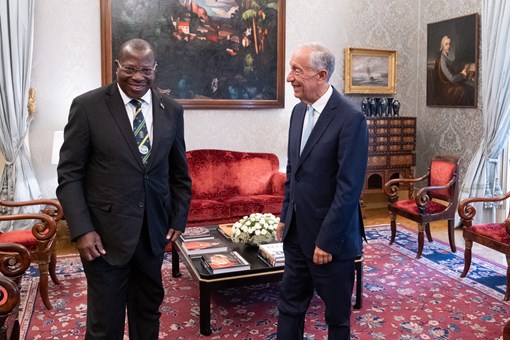 Presidente da República encontrou-se com o Vice-Presidente da República da Tanzânia  Créditos: © Rui Ochoa / Presidência da República