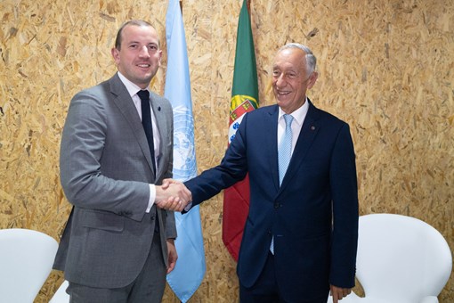 Presidente da República encontrou-se com o Comissário Europeu para o Ambiente, Oceanos e Pescas  Créditos: © Rui Ochoa