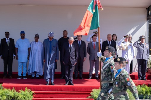 Presidente da República da Nigéria iniciou Visita de Estado a Portugal  Créditos: © Rui Ochoa / Presidência da República