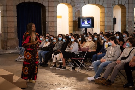 Programa “Mulheres de Coragem no Palácio de Belém” com Selma Uamusse  Créditos: © Miguel Figueiredo Lopes / Presidência da República