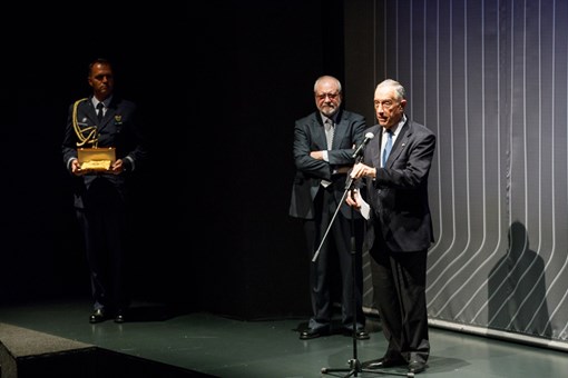 Condecoração do Teatro Aberto como Membro Honorário da Ordem de Instrução Pública  Créditos: © Miguel Figueiredo Lopes / Presidência da República