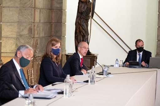 Audiência do Presidente da República com empresários da COTEC, no antigo Picadeiro Real do Palácio de Belém Créditos: © Rui Ochoa / Presidência da República Audiência do Presidente da República com empresários da COTEC, no antigo Picadeiro Real do Palácio de Belém Créditos: © Rui Ochoa / Presidência da República