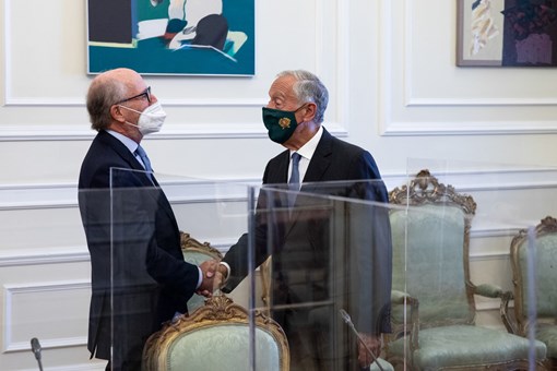 Audiência a uma delegação da Repsol liderada pelo Presidente do Conselho de Administração, Antonio Brufau, no Palácio de Belém Créditos: © Miguel Figueiredo Lopes / Presidência da República Audiência a uma delegação da Repsol liderada pelo Presidente do Conselho de Administração, Antonio Brufau, no Palácio de Belém Créditos: © Miguel Figueiredo Lopes / Presidência da República