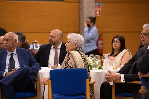Presidente da República janta com membros da comunidade ismaelita  Créditos: © Miguel Figueiredo Lopes / Presidência da República