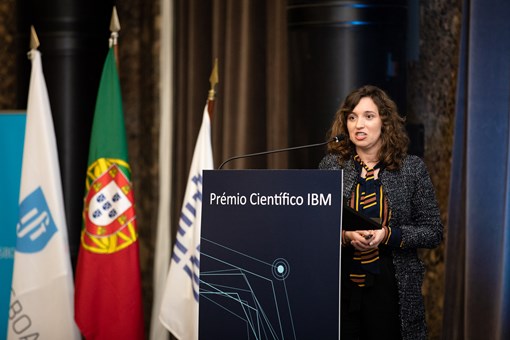 Cerimónia de entrega do 28.º Prémio Científico IBM no Instituto Superior Técnico em Lisboa  Créditos: © Miguel Figueiredo Lopes / Presidência da República