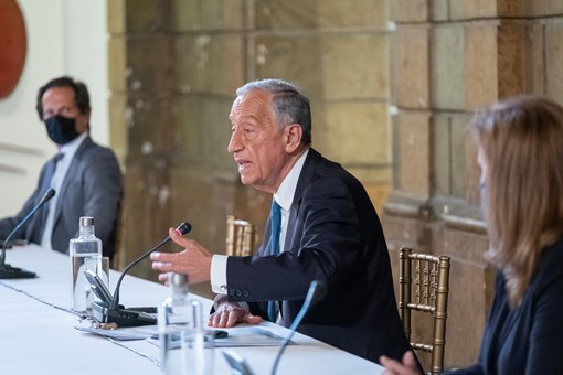 Audiência do Presidente da República com empresários da COTEC, no antigo Picadeiro Real do Palácio de Belém Créditos: © Rui Ochoa / Presidência da República Audiência do Presidente da República com empresários da COTEC, no antigo Picadeiro Real do Palácio de Belém Créditos: © Rui Ochoa / Presidência da República
