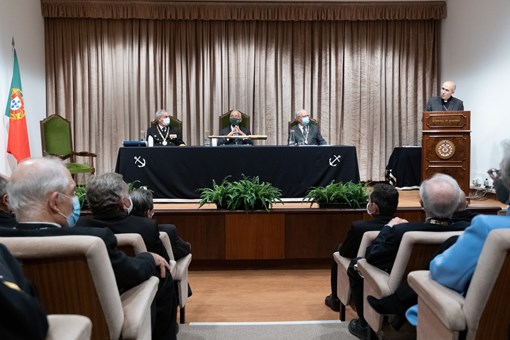 Sessão solene de encerramento do Ano Académico da Academia de Marinha  Créditos: © Rui Ochoa / Presidência da República