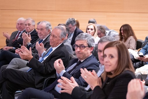 Encerramento da sessão de apresentação do livro “30 Anos de Conselho Económico e Social” no Centro Cultural de Belém, em Lisboa  Créditos: © Rui Ochoa / Presidência da República