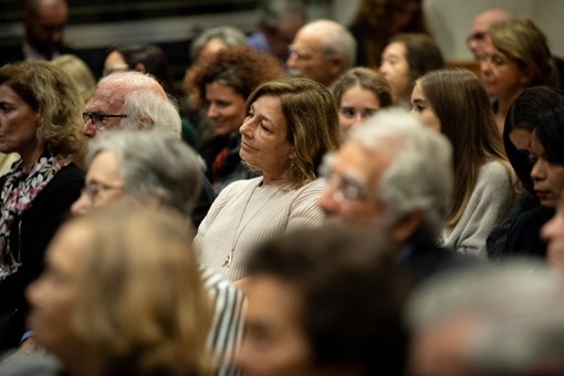 Cerimónia comemorativa do centenário do nascimento de Natércia Freire na Biblioteca Nacional de Portugal em Lisboa  Créditos: © Miguel Figueiredo Lopes / Presidência da República