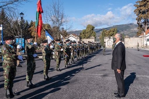 Cerimónia de Tomada de Posse do Comandante do Regimento de Infantaria n.º 13 em Vila Real  Créditos: © Rui Ochoa / Presidência da República