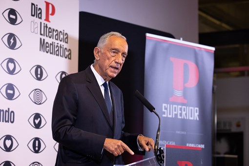 Lançamento da segunda edição da iniciativa “PSuperior” promovida pelo Jornal Público em Lisboa (12) Créditos: © Miguel Figueiredo Lopes/Presidência da República