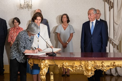 Tomada de posse a novos Secretário de Estado no Palácio de Belém  Créditos: © Miguel Figueiredo Lopes / Presidência da República
