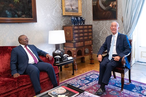 Presidente da República encontrou-se com o Presidente da República da Guiné-Bissau  Credits: © Rui Ochoa