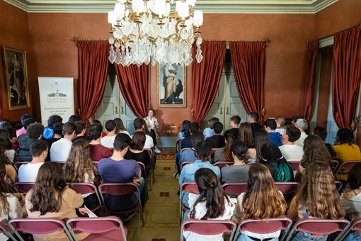 Programa “Escritores no Palácio de Belém” com Teolinda Gersão  Créditos: © Rui Ochoa / Presidência da República