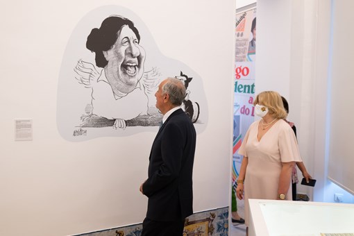Inauguração da exposição “Maria de Lourdes Pintasilgo. Mulher de um Tempo Novo”  Créditos: © Rui Ochoa / Presidência da República