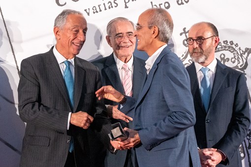 Cerimónia de entrega dos Prémios Gazeta 2018 do Clube de Jornalistas em Lisboa  Créditos: © Rui Ochoa / Presidência da República