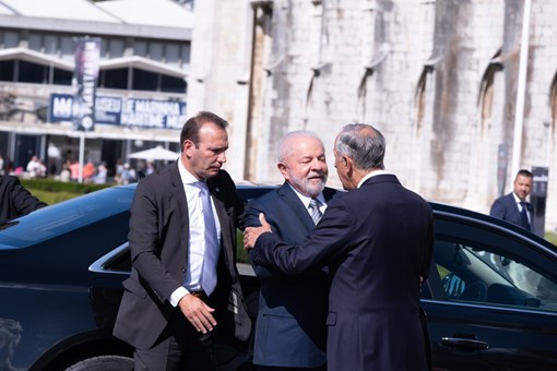 Visita de Estado do Presidente da República Federativa do Brasil, Lula da Silva a Portugal, no Palácio de Belém Créditos: © Rui Ochoa / Presidência da República