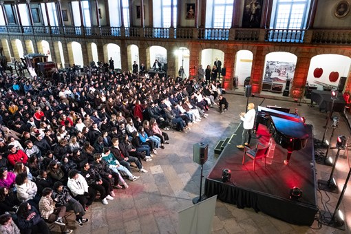 Programa “Músicos no Palácio”, com Pedro Abrunhosa  Créditos: © Rui Ochoa / Presidência da República