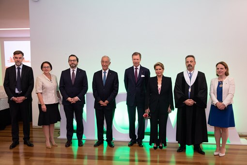 Presidente da República no Honoris Causa de Sua Alteza Real o Grão-Duque do Luxemburgo Créditos: © Miguel Figueiredo Lopes / Presidência da República Presidente da República no Honoris Causa de Sua Alteza Real o Grão-Duque do Luxemburgo Créditos: © Miguel Figueiredo Lopes / Presidência da República