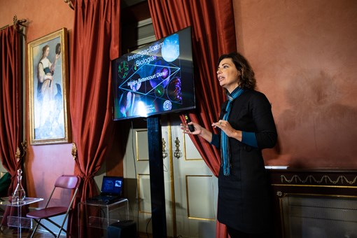 Programa “Cientistas no Palácio de Belém” com Mónica Bettencourt Dias  Créditos: © Miguel Figueiredo Lopes/Presidência da República