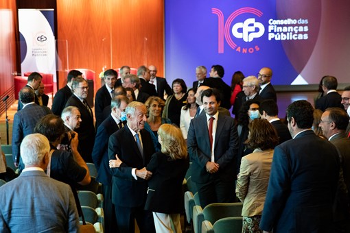 Encerramento da conferência do Conselho das Finanças Públicas  Créditos: © Miguel Figueiredo Lopes / Presidência da República