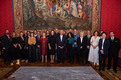 Jantar com os laureados dos Prémios Sophia 2022, no Palácio de Belém  Credits: © Miguel Figueiredo Lopes