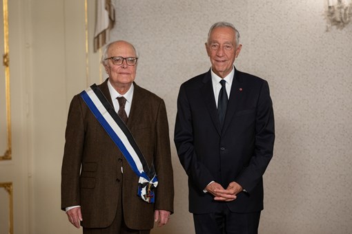 Cerimónia de condecoração de antigos membros da Comissão Constitucional  Créditos: © Miguel Figueiredo Lopes