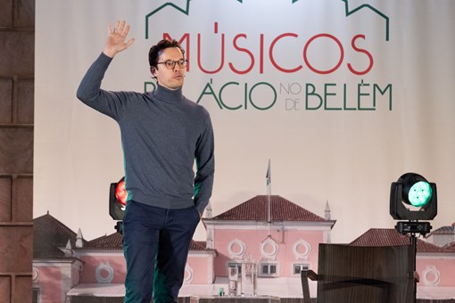 Programa “Músicos no Palácio de Belém”, com Martim Sousa Tavares Créditos: © Rui Ochoa / Presidência da República