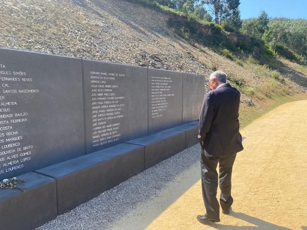 Visita ao Memorial às vítimas dos fogos de 2017, em Pedrógão Grande Créditos: © 