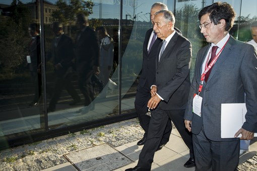 Presidente Marcelo Rebelo de Sousa na Cimeira da Confederação do Turismo Créditos: © Miguel Figueiredo Lopes / Presidência da República Presidente Marcelo Rebelo de Sousa na Cimeira da Confederação do Turismo Créditos: © Miguel Figueiredo Lopes / Presidência da República