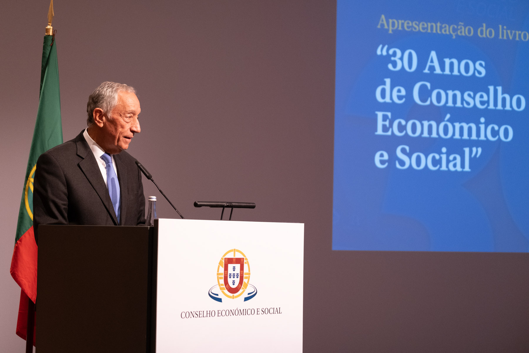 Encerramento da sessão de apresentação do livro “30 Anos de Conselho Económico e Social” no Centro Cultural de Belém, em Lisboa  Créditos: © Rui Ochoa