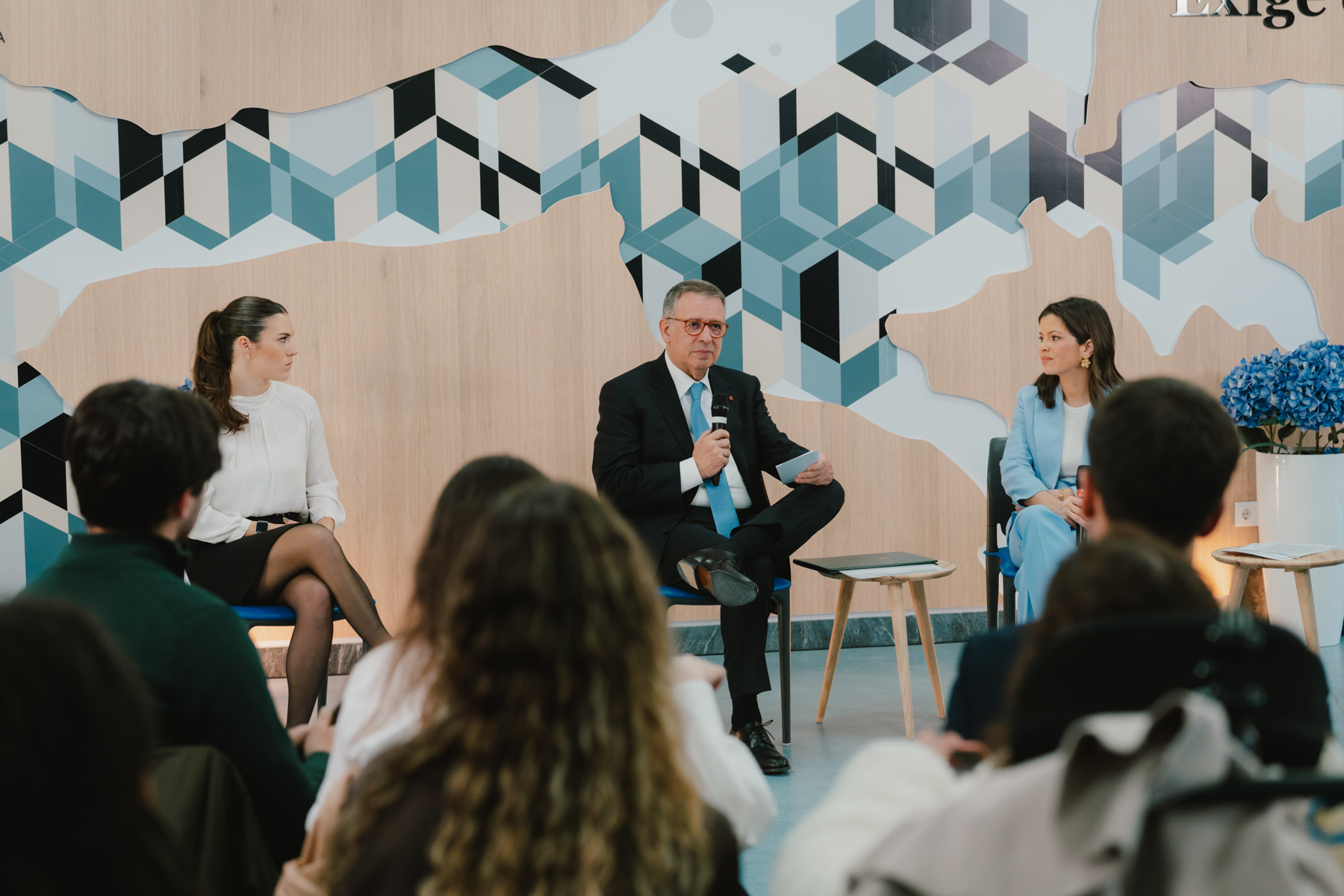 Encontro com jovens sob o tema “Portugal constrói o seu futuro” no (ISCSP) em Lisboa (14) Créditos: © Mariana Alferes Oliveira / Presidência da República