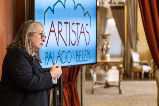 Programa “Artistas no Palácio de Belém” com Ana Vidigal no Palácio de Belém  Créditos: © Rui Ochoa / Presidência da República