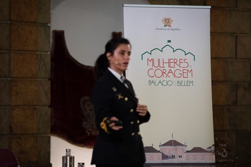 Programa “Mulheres de Coragem no Palácio de Belém” com Helena Reys Santos  Créditos: © Miguel Figueiredo Lopes / Presidência da República