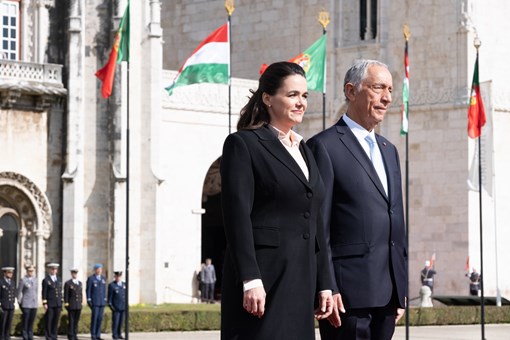 Início da Visita de Estado da Presidente da Hungria, Katalin Novák, a Portugal  Credits: © Rui Ochoa