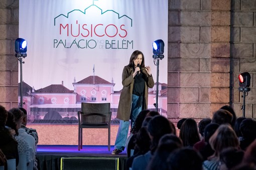 Programa “Músicos no Palácio de Belém”, com Aldina Duarte Créditos: © Rui Ochoa / Presidência da República