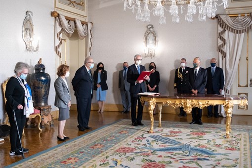 Cerimónia de tomada de posse dos Chanceleres das Ordens Honoríficas Portuguesas no Palácio de BelémCredits: © Rui Ochoa