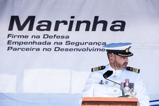 Presidente da República na Cerimónia de Entrega de Espadas e Condecoração da Escola Naval  Créditos: © Rui Ochoa / Presidência da República