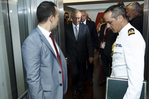 Presidente Marcelo Rebelo de Sousa na Cimeira da Confederação do Turismo Créditos: © Miguel Figueiredo Lopes / Presidência da República Presidente Marcelo Rebelo de Sousa na Cimeira da Confederação do Turismo Créditos: © Miguel Figueiredo Lopes / Presidência da República